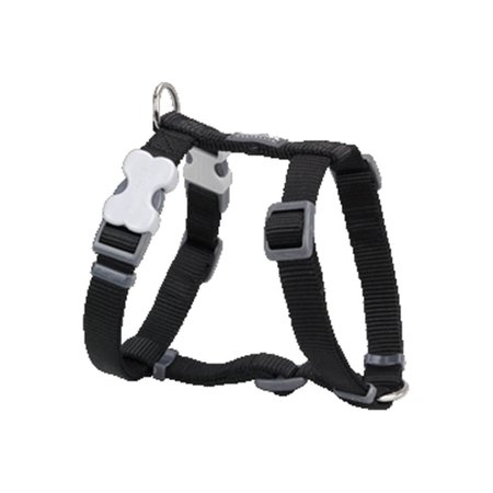 RED DINGO Dog Harness Classic Black, Medium RE437259